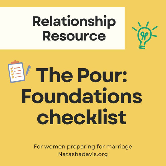 The Pour Foundations Checklist- Free Digital Download